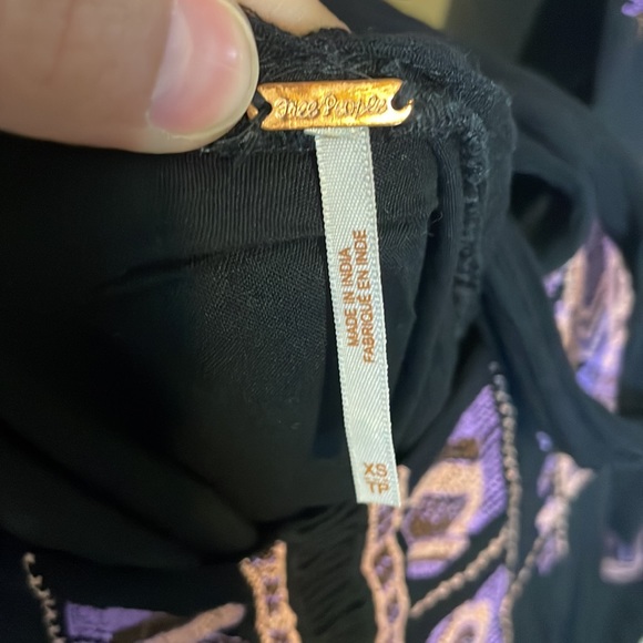 Free People Rhiannon Peasant Embroidered Long Sleeve Dress - Picture 10 of 12